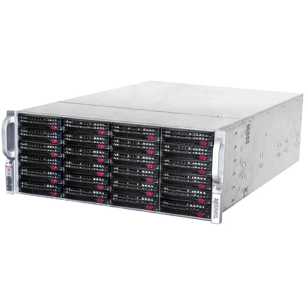 �������� IP-���������������� TRASSIR UltraStation 24/4 � 24 HDD 4 �����